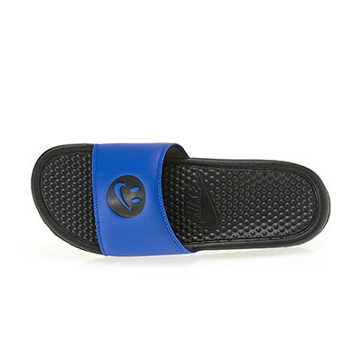 nike slides with smiley face