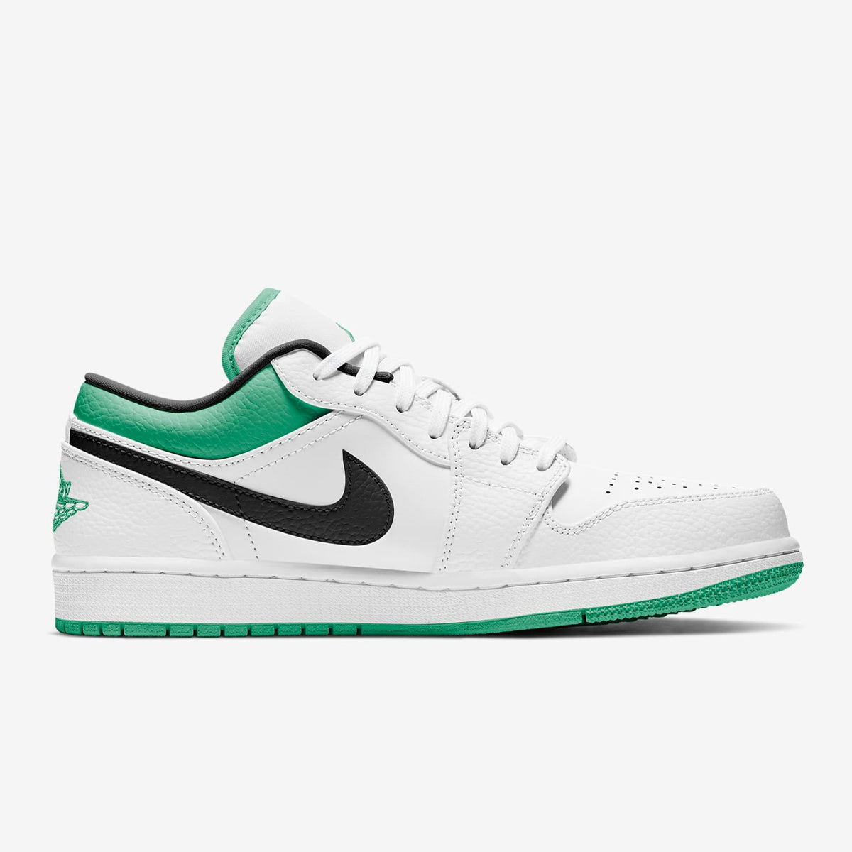 air jordans white and green