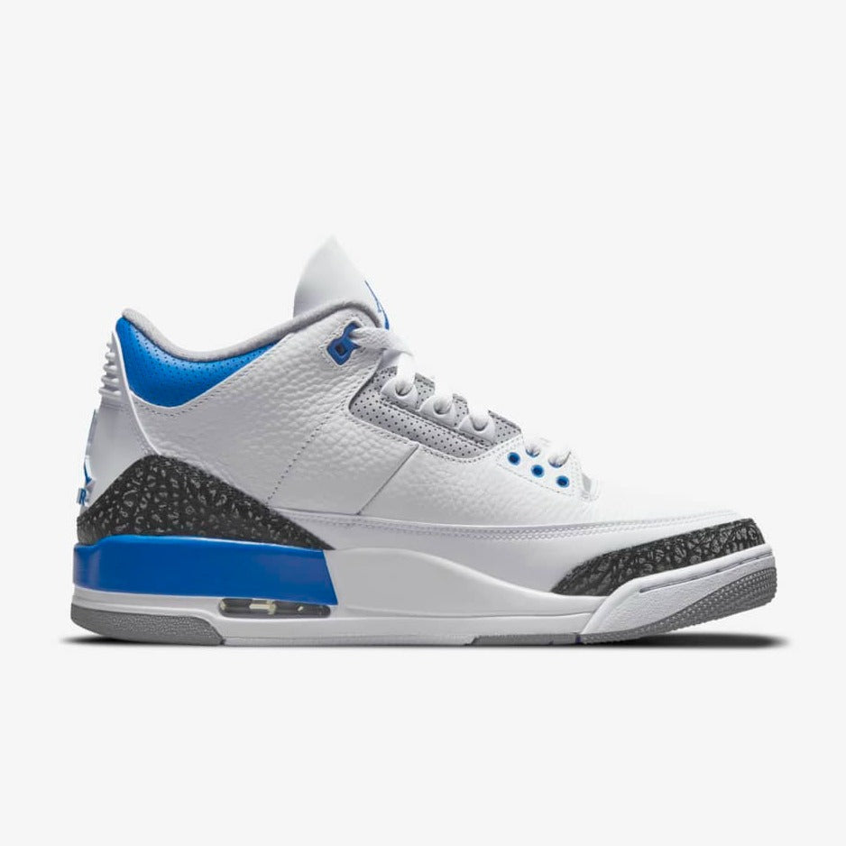 retro 3 cement blue