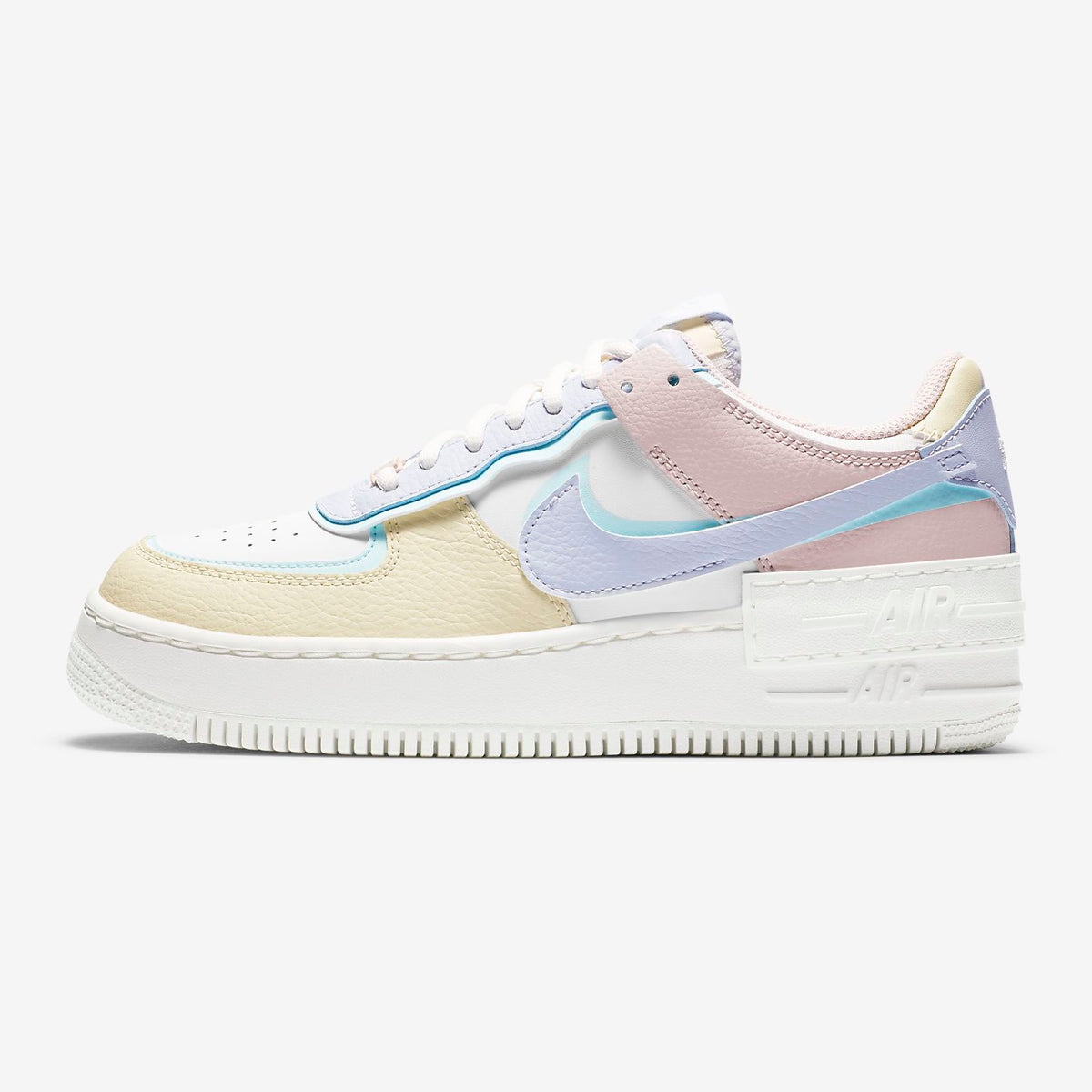pastel coloured nike air force 1