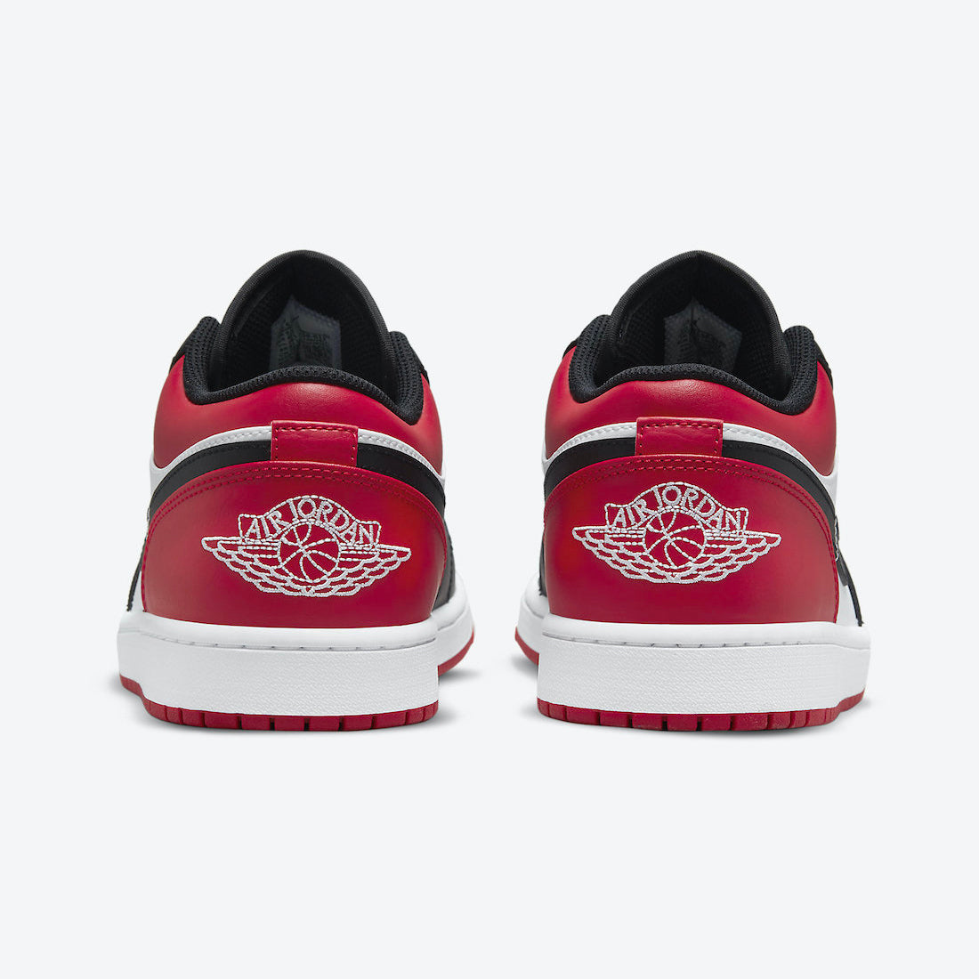 jordan 1 low red toe