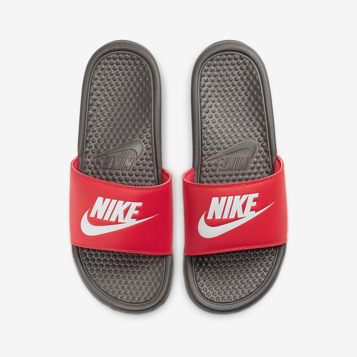 Men's Nike Benassi JDI Slides (Iron 