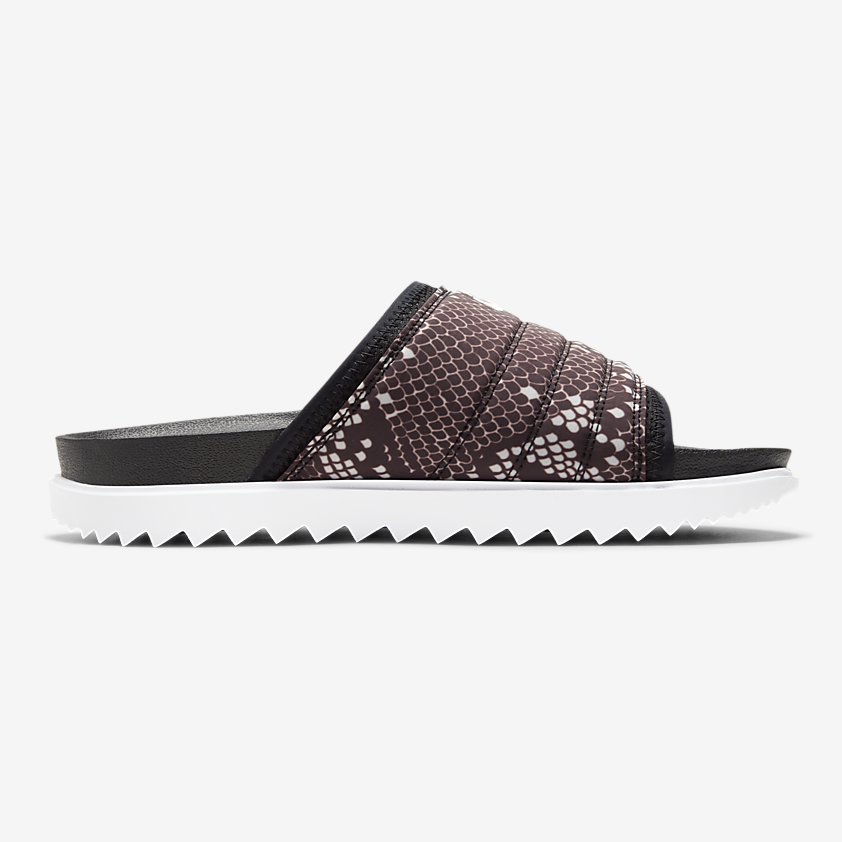 snakeskin nike slides