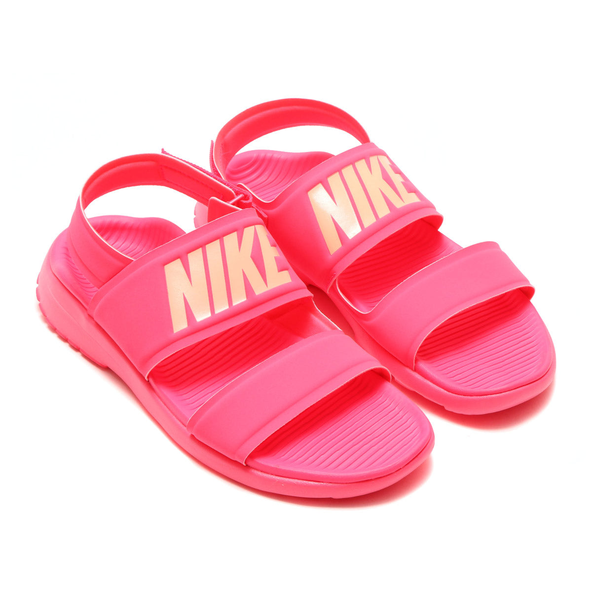 hot pink nike tanjun sandals
