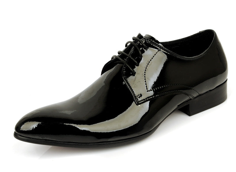 men's patent leather shoes