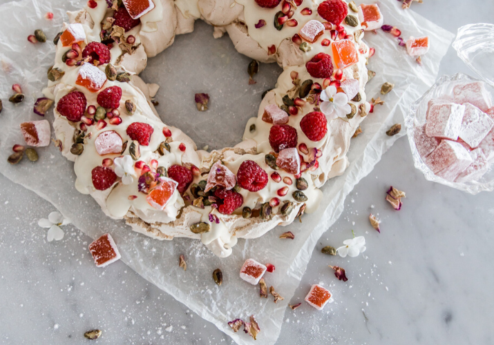 Turkish Delight Pavlova Recipe