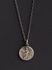 Men's Silver Medal Necklace