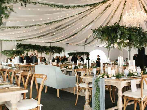 Use White Lights For Decorating Your Wedding Venue