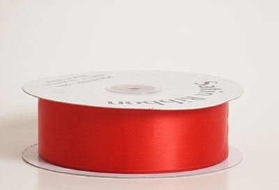 red satin ribbon