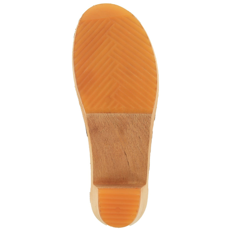 ARIA Swedish Wood Clog Sandals