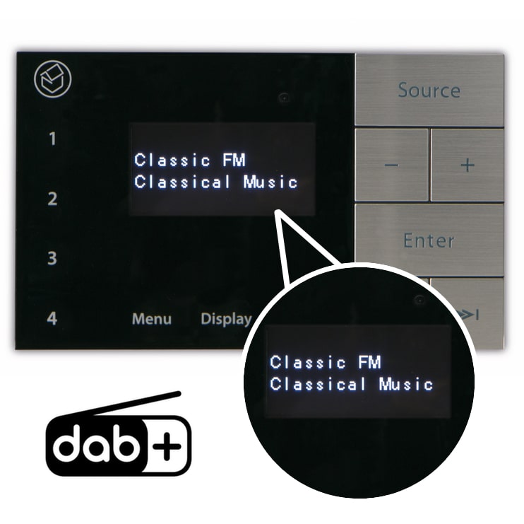 Amplifiers with DAB /  FM Radio Tuner
