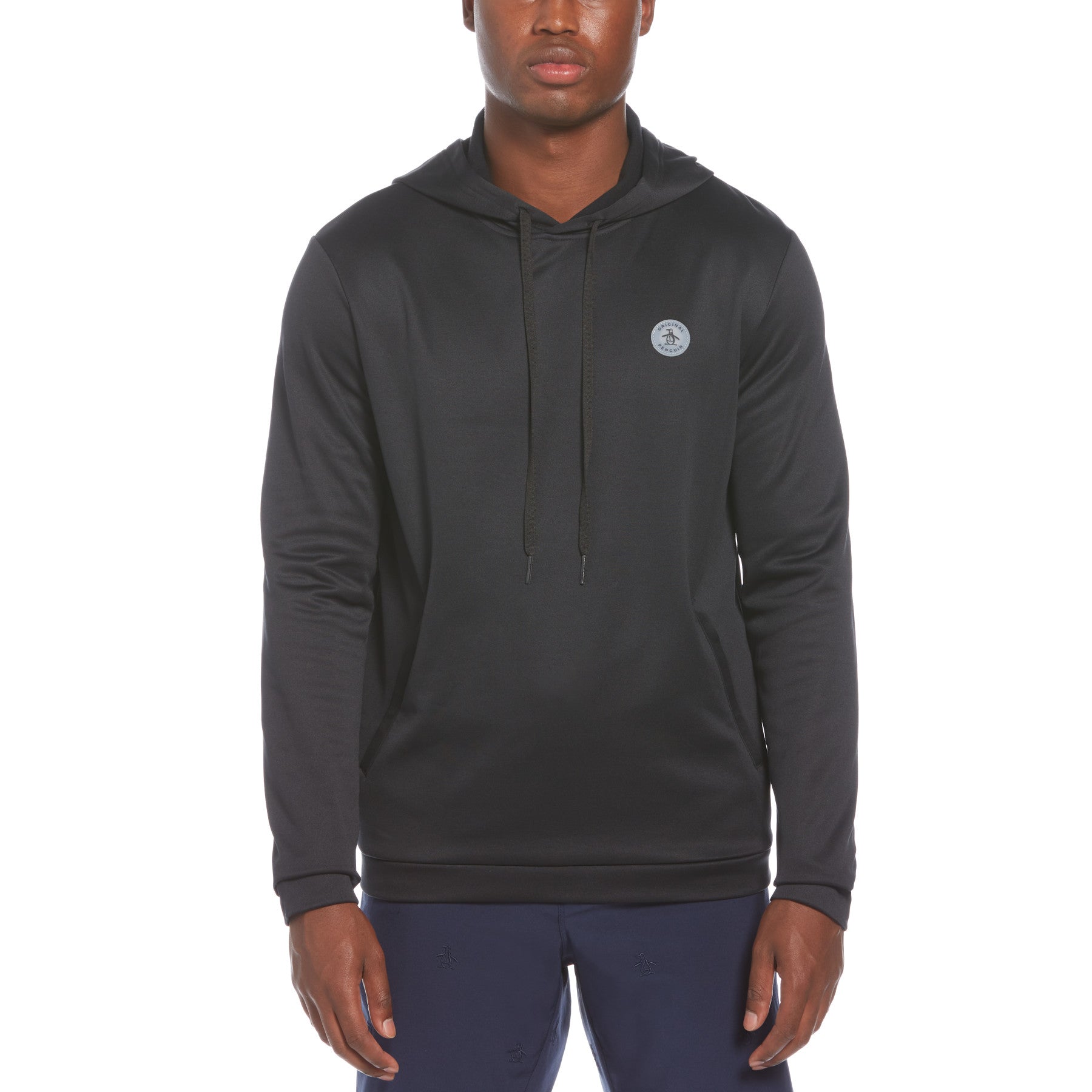 Midweight Layering Golf Hoodie In Caviar