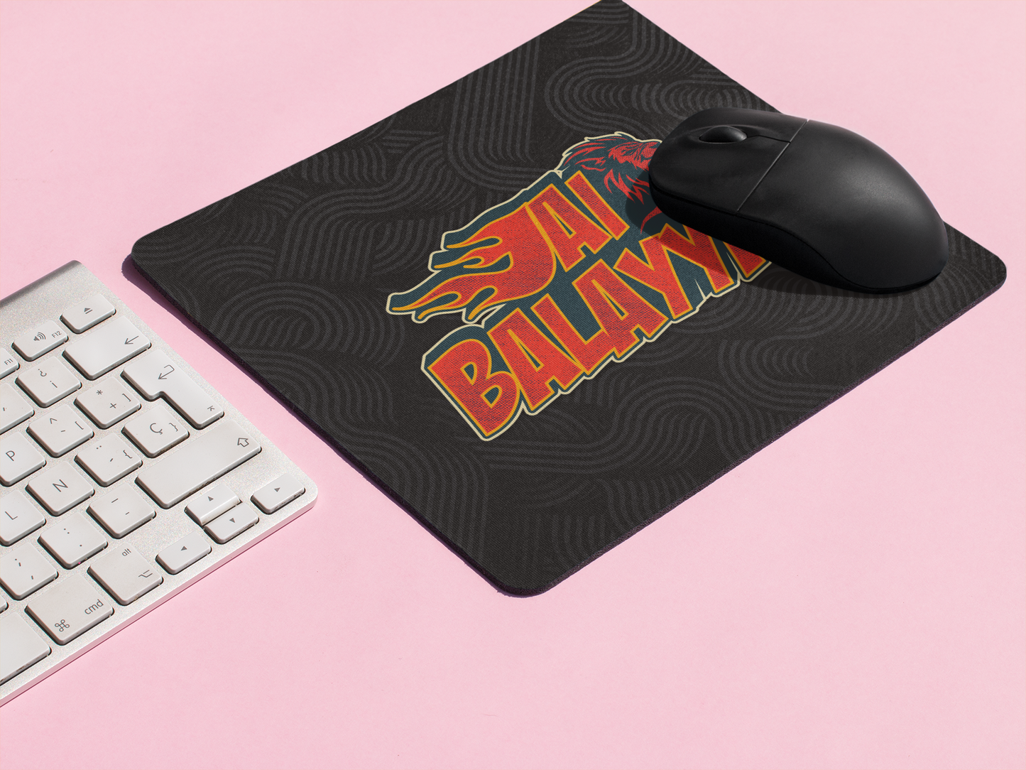 Jai balayya - Black Mouse pad