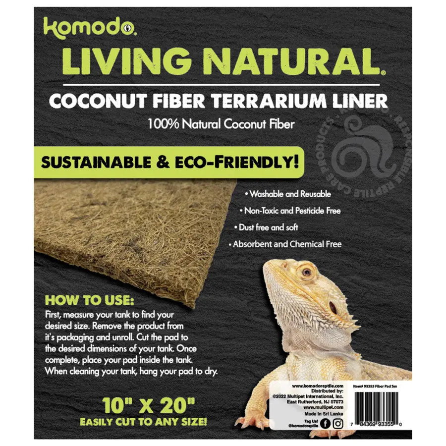 Komodo Natural Coconut Fiber Terrarium Liner – Talis Us