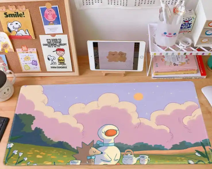 Cartoon Gaming Mouse Mat