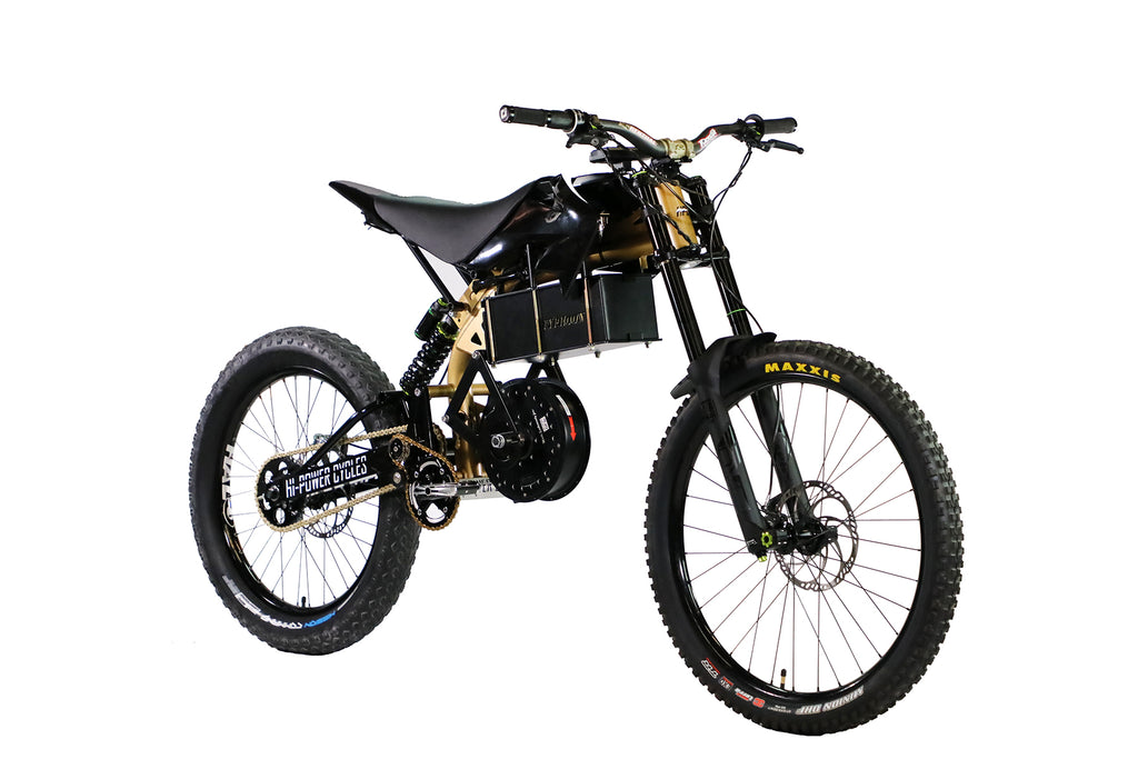 hpc typhoon pro electric mountain bike