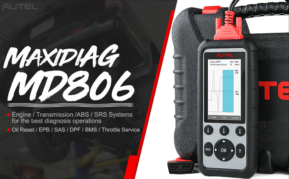 autel maxidiag md806 functions