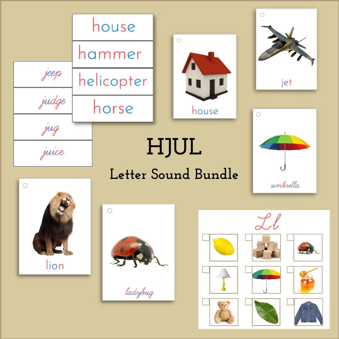Language Bundle - Letters HJUL – Learning with Play