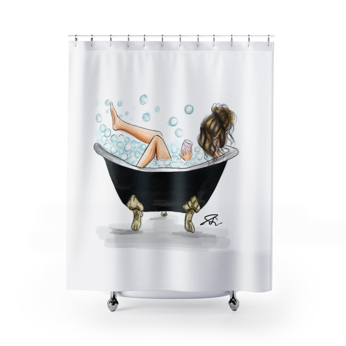 tub shower curtain