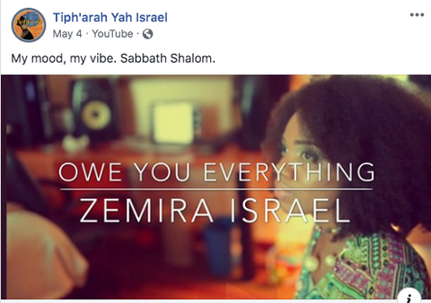 Zemira Israel Owe You Everything testimonial