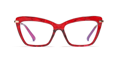 Armação de Óculos de Grau Feminino Vermelho