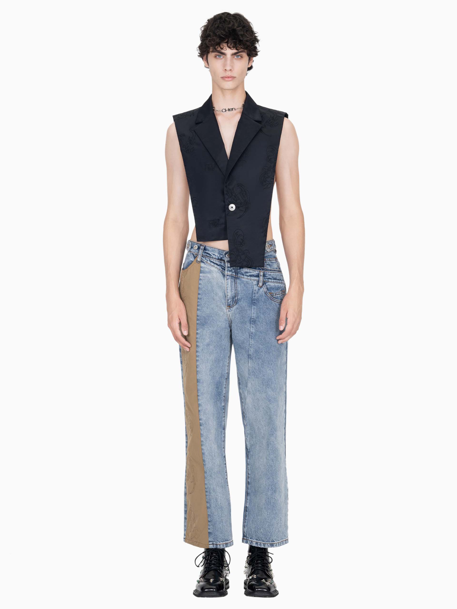 BLAZER COLLAR VEST