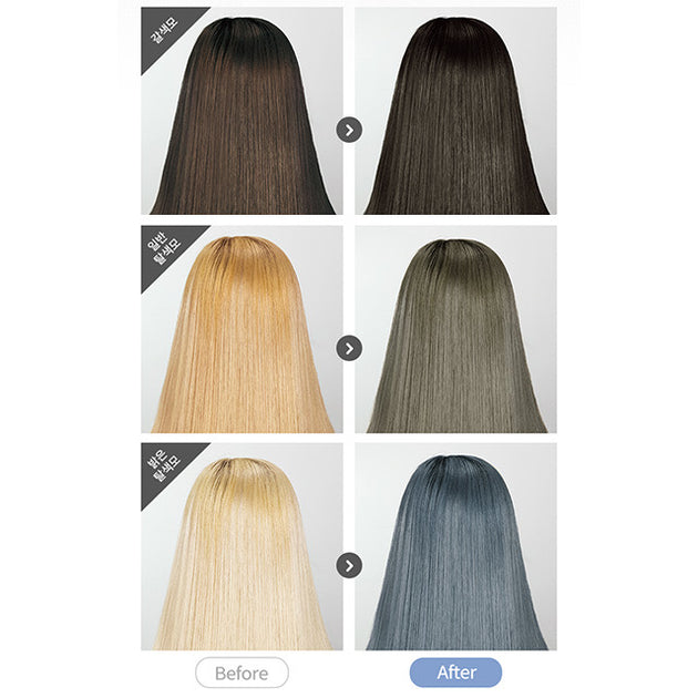 EZN | Shaking Pudding Hair Dye Ash Blue Gray – Moona Store