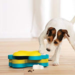 Outward Hound Dog Brick Interactive Treat Puzzle Dog Toy, Intermediate