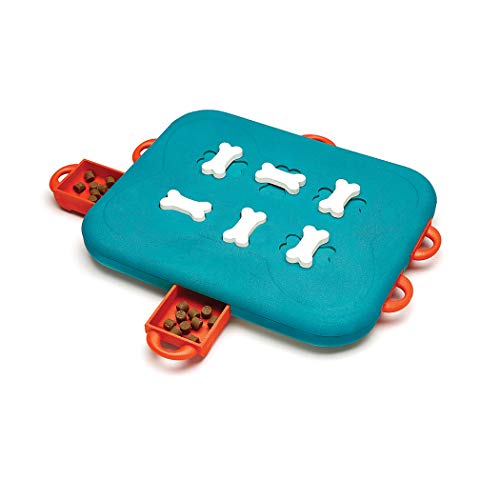 Outward Hound Dog Brick Interactive Treat Puzzle Dog Toy, Intermediate