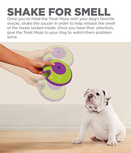 Outward Hound Dog Brick Interactive Treat Puzzle Dog Toy, Intermediate