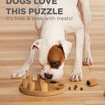 Outward Hound Dog Brick Interactive Treat Puzzle Dog Toy, Intermediate