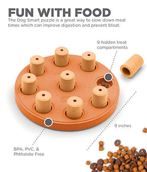 Outward Hound Dog Brick Interactive Treat Puzzle Dog Toy, Intermediate