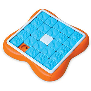 Outward Hound Dog Brick Interactive Treat Puzzle Dog Toy, Intermediate