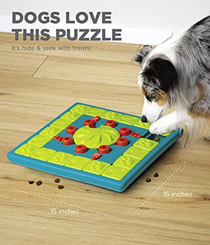 Outward Hound Dog Brick Interactive Treat Puzzle Dog Toy, Intermediate