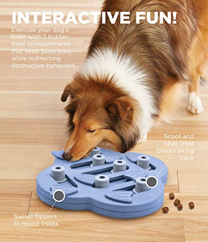 Nina Ottosson by Outward Hound Dog Twister Interactive Treat Puzzle Dog Toy