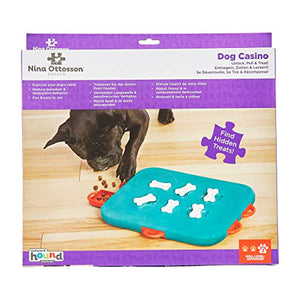 Nina Ottosson by Outward Hound Dog Twister Interactive Treat Puzzle Dog Toy