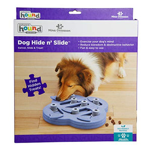 Outward Hound Dog Brick Interactive Treat Puzzle Dog Toy, Intermediate