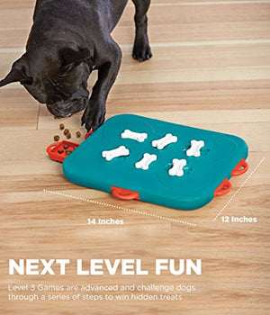 Nina Ottosson by Outward Hound Dog Twister Interactive Treat Puzzle Dog Toy