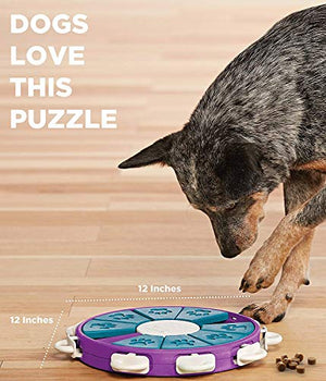 Outward Hound Dog Brick Interactive Treat Puzzle Dog Toy, Intermediate