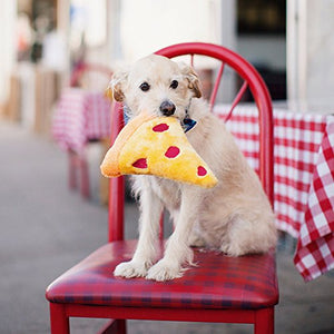 ZippyPaws Squeakie Emojiz Pizza Slice