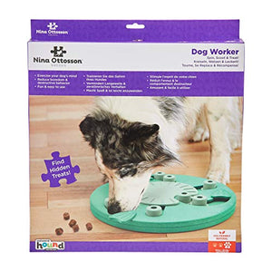 Nina Ottosson by Outward Hound Dog Twister Interactive Treat Puzzle Dog Toy