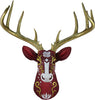 Deer Head Faux Taxidermy Wall Sculpture| Rustic Cabin Wall Art and Home Decor Accent - 19.5"