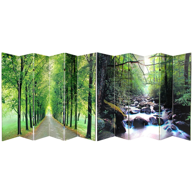 6 ft. Tall Path of Life Room Divider 6 Panel
