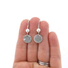 Pearl Earrings Dangle Silver Earrings Pearl Drop Earrings