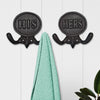 Wall Charmers Fleur De Lis Toilet Paper Holder