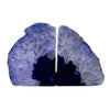 Agate Book End Purple Agate Bookend Pair - 3 to 6 lb