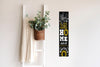 24 Inch (2 Foot Tall) Black Vertical Wood Sign
