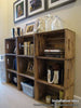 Rustic Storage Crate - Wooden Crate for Building Shelving