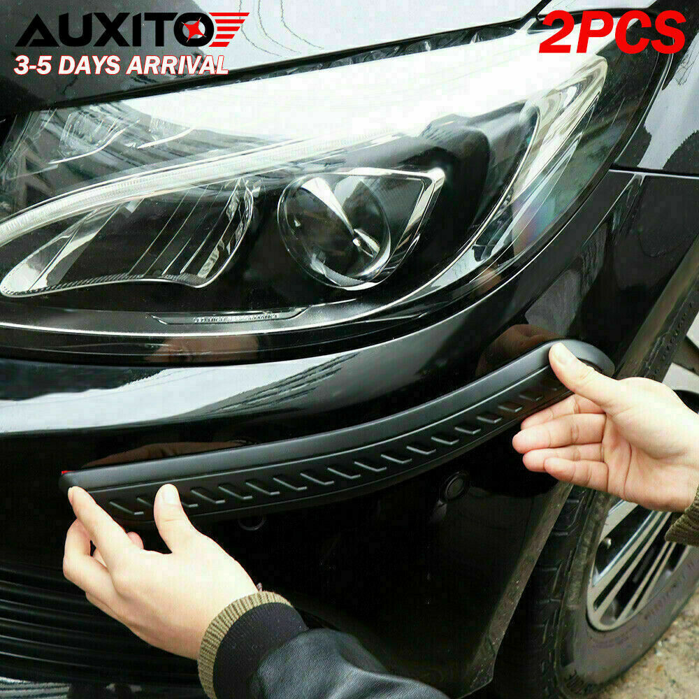 2x Car Bumper Corner Door Guard Cover Accessories Anti Scratch Protector Sticker