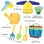 8pcs Kids Gardening Tools Watering can shovel toys Garden Tool Set for Kids Gift